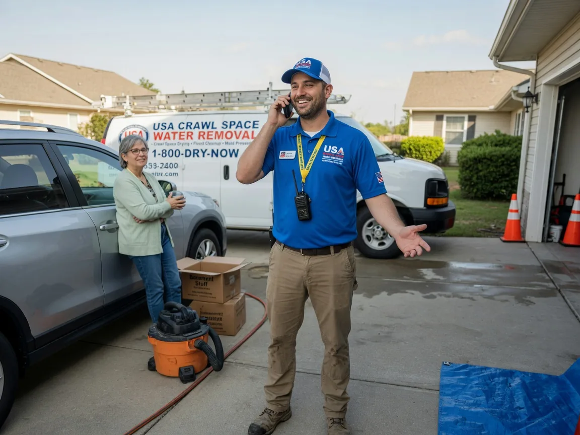 Crawl Space Water Removal New Roads, LA FAQs